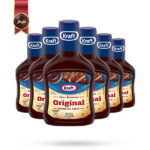 6 عدد سس کرافت Kraft مدل باربیکیو اورجینال Original barbecue وزن 510 گرم