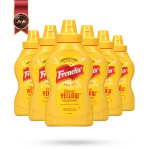 6 عدد سس فرنچز French’s مدل خردل زرد کلاسیک Classic Yellow Mustard وزن 226 گرم