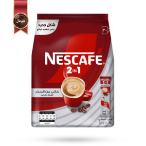قهوه فوری نسکافه Nescafe مدل 2 در 1 کلاسیک بدون شکر 2In1 Classic Sugar Free پک 30 ساشه ای