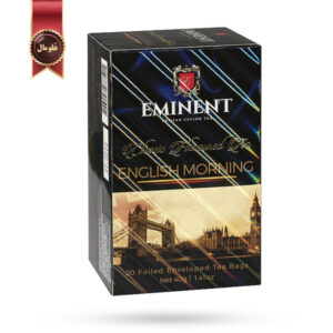 چای تی بگ امیننت eminent مدل صبحانه انگلیسی English Breakfast پک 20 تایی