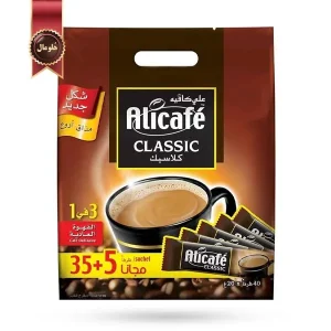 کافی میکس علی کافه Alicafe مدل کلاسیک Classic پک 40 ساشه ای (اورجینال)