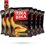6 بسته کافی میکس تورابیکا torabika مدل پرمیوم 3 در 1 premium پک 20 ساشه ای (اورجینال)