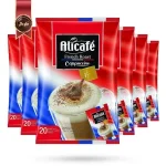 6 بسته کاپوچینو علی کافه Alicafe مدل فرنچ رست French Roast پک 20 ساشه ای (اورجینال)