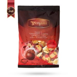 شکلات پذیرایی ورگانی Vergani مدل چوکائو با مغز کرم فندقی Chocao Hazelnut cream وزن 1 کیلویی