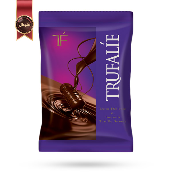 شکلات پذیرایی ترافل ای بی کی ABK Trufalie مدل شکلاتی با بافت نرم chocolate وزن 1 کیلویی