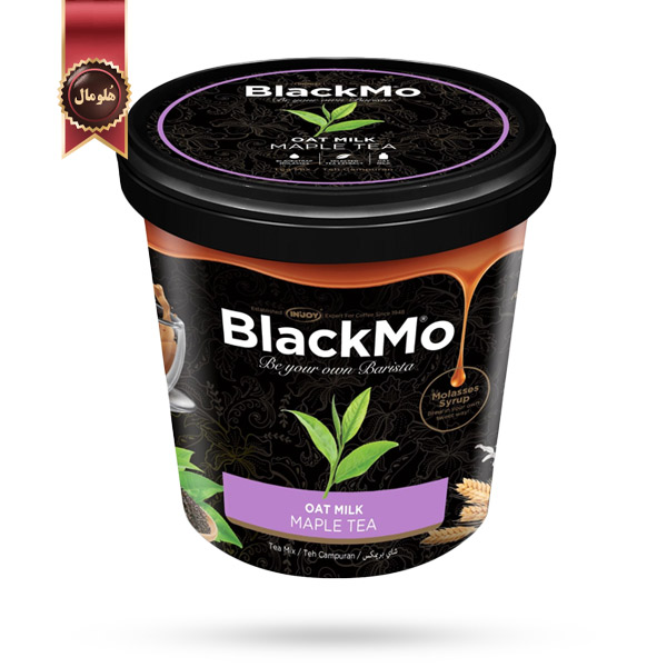 پودر نوشیدنی اوت میلک بلک مو BlackMo Oat Milk مدل میپل تی Maple Tea پک 10 ساشه ای (اورجینال)