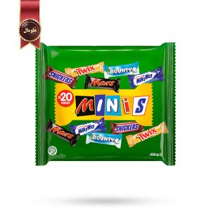 شکلات مینیز مارس Mars Minis مدل میکس Mixed وزن 400 گرم (اورجینال)