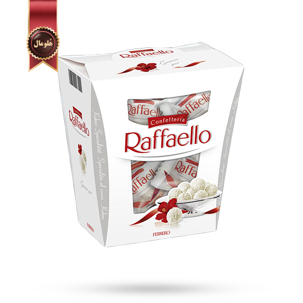 شکلات کادویی رافائلو فررو Ferrero Raffaello مدل نارگیلی Coconut وزن 230 گرم (اورجینال)