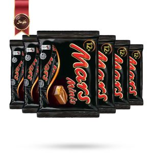 6 بسته شکلات مینی مارس Mars پک 12 تایی (اورجینال)