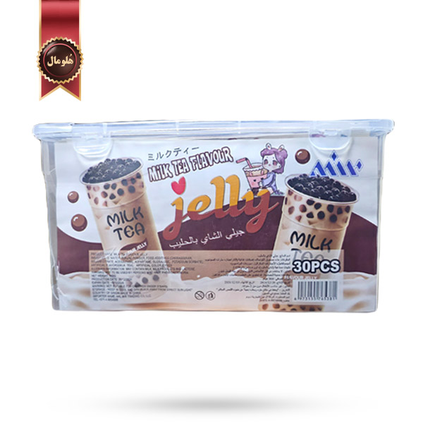 30 عدد بابل تی میم Mim مدل چای شیری Milk Tea Jelly وزن 35 گرم