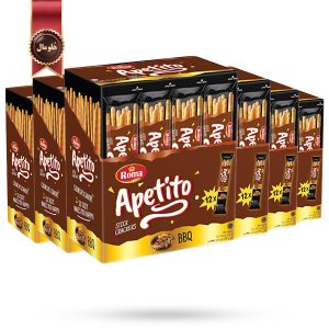 6 بسته چوب شور آپتیتو روما Roma Apetito طعم باربیکیو BBQ پک 12 تایی (اورجینال)