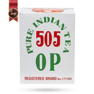 چای اوپی 505 OP مدل قلم ممتاز خالص هندی PURE INDIAN TEA وزن 500 گرم