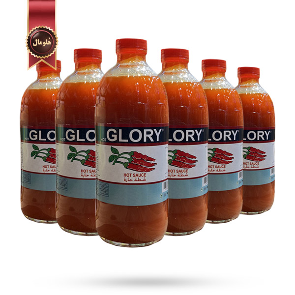 6 عدد سس گلوری Glory مدل تند Hot حجم 473 میلی لیتر