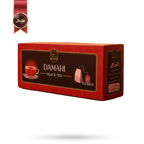 چای داماهی DAMAHI مدل چای سیاه Black tea پک 25 تایی (اورجینال)