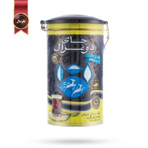 چای قوطی دو غزال Do Ghazal مدل ارل گری Earl grey وزن 400 گرم