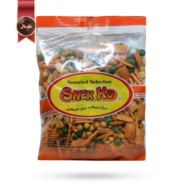 آجیل مخلوط اسنک کو snek ku مدل چند طعم مختلف Assorted Selection وزن 200 گرم