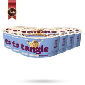6 عدد نودل کاسه ای تانگل سامیانگ samyang Tangle مدل قارچ خامه ای Creamy Mushroom وزن 105 گرم