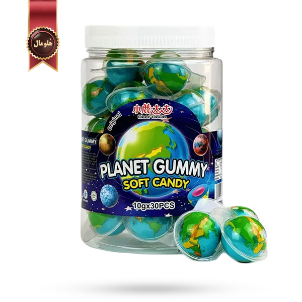 مارشمالو ژله ای دیر دادا Deer DaDa مدل سیاره‌ Planet پک 30 تایی