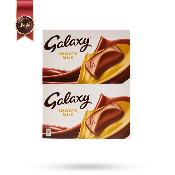 شکلات گلکسی Galaxy مدل شیری نرم Smooth Milk پک 24 تایی (اورجینال)