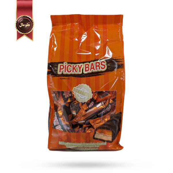 شکلات پیکی بارز PİCKY BARS مدل کارامل Caramel یک کیلویی (اورجینال)