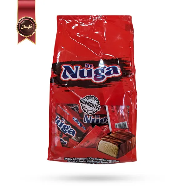 شکلات دکتر نوگا Dr. Nuga مدل نوقا شیری milky nougat یک کیلویی (اورجینال)