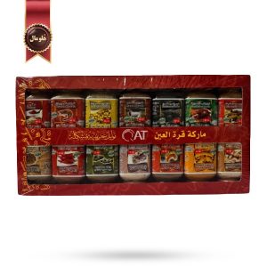 پک 14 عددی پودر ادویه بحرینی قره العین QORRAT