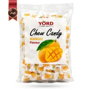 تافی جویدنی یورد YORD مدل انبه چوی کندی Chew Candy Mango وزن 200 گرم (اورجینال)
