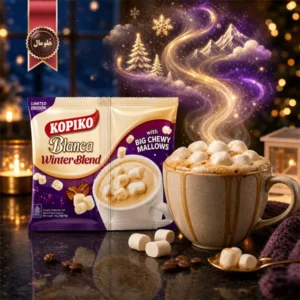 20 بسته کافی‌ میکس کوپیکو Kopiko مدل شیری با مارشمالو Blanca with mallows پک 2 تایی (اورجینال)