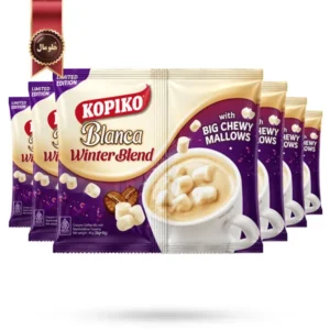 20 بسته کافی‌ میکس کوپیکو Kopiko مدل شیری با مارشمالو Blanca with mallows پک 2 تایی (اورجینال)